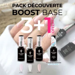 Pack Découverte Boost Base (3+1 Offert Top Oh My Gloss)