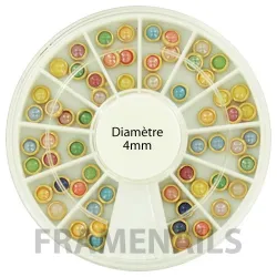 Carrousel No32 Strass Ronds 4mm (60pcs)