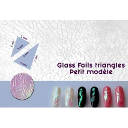 Glass Foils triangles - Petit modèle