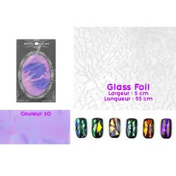Glass Foils couleur 10