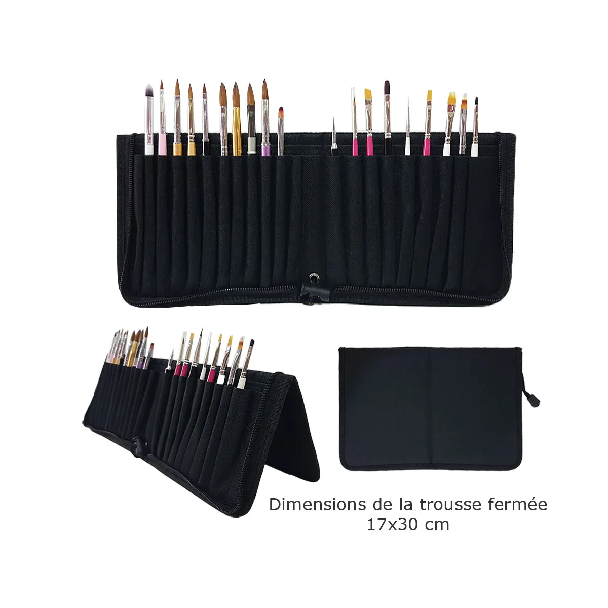 Trousse Chevalet Pour Pinceaux