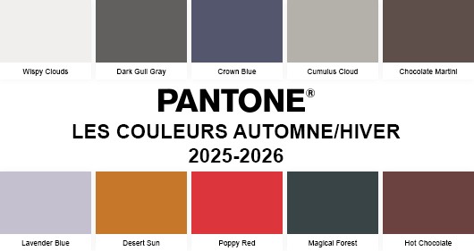 Couleurs Pantone Automne‑Hiver 2025/2026 : une palette expressive pour vos ongles Couleurs Pantone Automne‑Hiver 2025/2026 : une palette expressive pour vos ongles